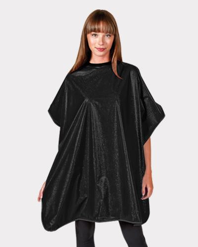 Betty Dain Solid Shampoo Cape - Black