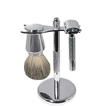 Scalpmaster Chrome Shaving Set