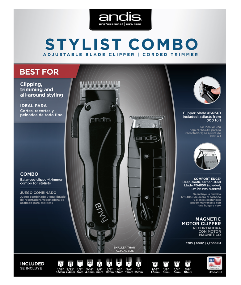 Andis Stylist Combo 66280