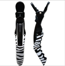 Load image into Gallery viewer, Soft and Style 4pk Zebra Super Grip Clips SNS-211
