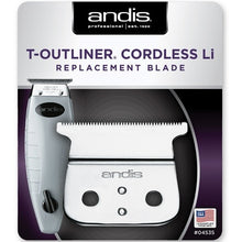 Load image into Gallery viewer, Andis Cordless T-Outliner Li Replacement T-Blade #04535
