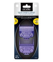 Load image into Gallery viewer, Andis Large Master  Magnetic Comb Set  2pc #01900
