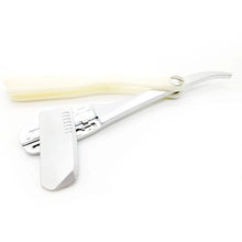 Load image into Gallery viewer, Matador Premium Beige Handle Shavette Razor
